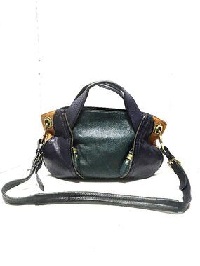 orYany colorblock 80s muted style shoulderbag